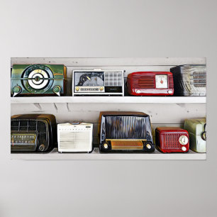 Poster Radios vintages
