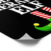 Poster Radiothérapeute Elf Family Matching Group Chri (Coin)