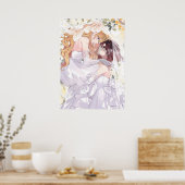 Poster Rae et Claire Mariage | WataOshi (Cuisine)