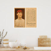 Poster Rafael Almeida Reds Baseball 1912 (Cuisine)