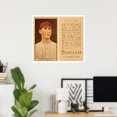 Poster Rafael Almeida Reds Baseball 1912 (Bureau à domicile)