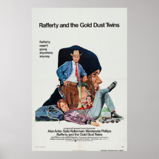 Poster Rafferty et l'affiche du film Gold Dust Twins