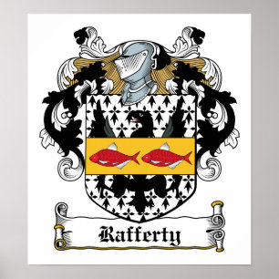 Poster Rafferty Family Crest