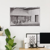 Poster Raffinage du salpêtre (Bureau à domicile)