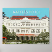 Poster Raffles Hotel Landmark (Devant)