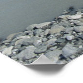 Poster Rafting de la rivière Alsek en aval (Coin)