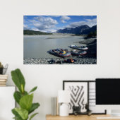 Poster Rafting de la rivière Alsek en aval (Bureau à domicile)