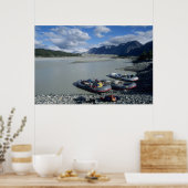 Poster Rafting de la rivière Alsek en aval (Cuisine)