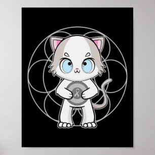 Poster Ragdoll Chat Anime Kitten Dyslexie Sensibilisation
