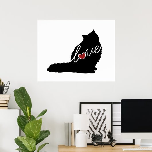 Poster Ragdoll Love (Bureau à domicile)