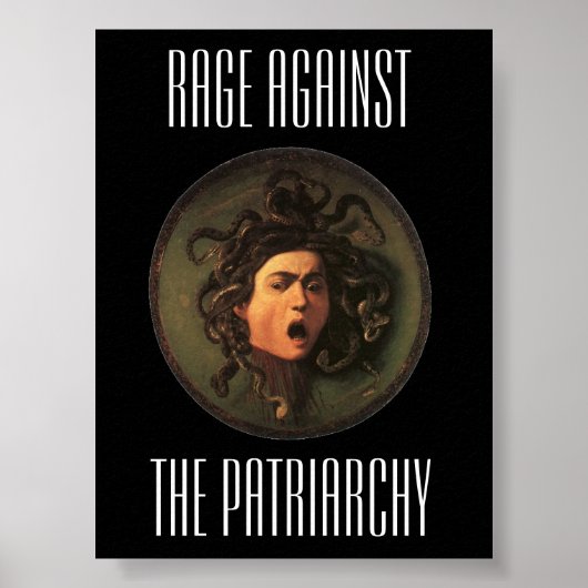 Poster Rage contre le patriarcat (Devant)