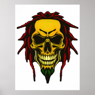 Poster Raggae jusqu'à la mort