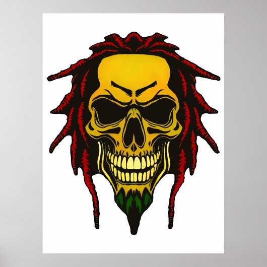 Poster Raggae jusqu'à la mort  (Devant)