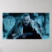 Poster Ragnar Lothbrok viking (Devant)