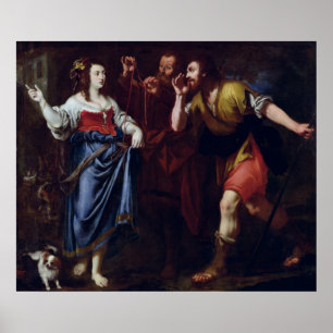 Poster Rahab et les émissaires de Joshua