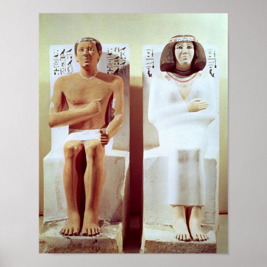 Poster Rahotep et sa femme, Nofret (Devant)