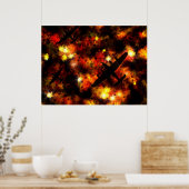 Poster Raid nocturne de bombardier Lancaster (Cuisine)