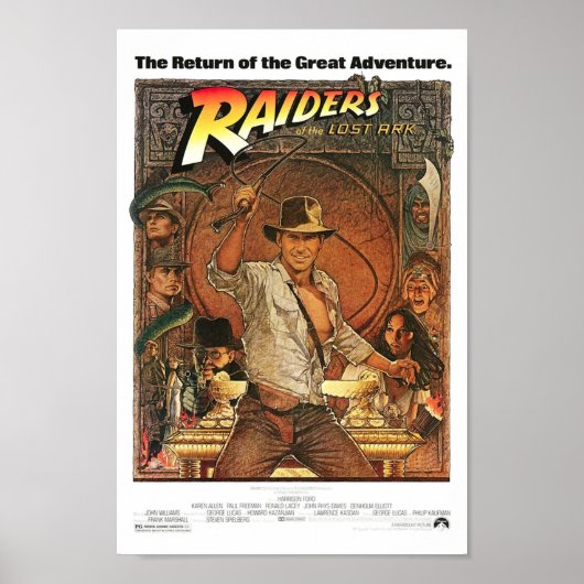 Poster Raiders of the Lost Ark (Devant)