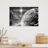 Poster Raiders spatiaux (Cuisine)