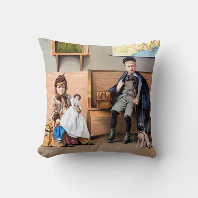 POSTER RAILROAD, 1898 KUSSEN (Voorkant)