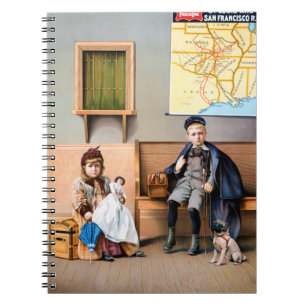 POSTER RAILROAD, 1898 NOTITIEBOEK