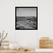 Poster Railroad Depot à Atlanta, GA 1864 (Cuisine)