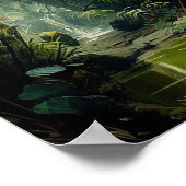 Poster Rain Forest, Tropical Nature Wall Art (Coin)