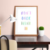 Poster Rainbow Affirmation Enfants Nursery