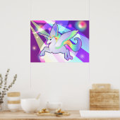 Poster Rainbow Alicorn (Cuisine)