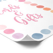 Poster Rainbow Art Anniversaire Cartes et cadeaux (Coin)