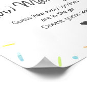 Poster Rainbow Baby Sprinkle Devinez Combien De Jeu (Coin)