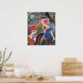 Poster 'Rainbow Bacon & Juice' (Cuisine)