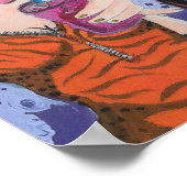 Poster 'Rainbow Bacon & Juice' (Coin)