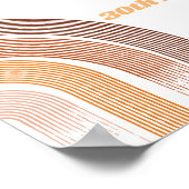 Poster Rainbow Boho Voici L'Accueil Du Baby shower (Coin)