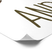 Poster Rainbow Brown Brook Trout Fishing Quote (Coin)