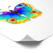 Poster Rainbow Butterfly Peacock Eye (Coin)