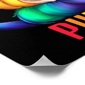 Poster Rainbow Cats Purride Black (Coin)