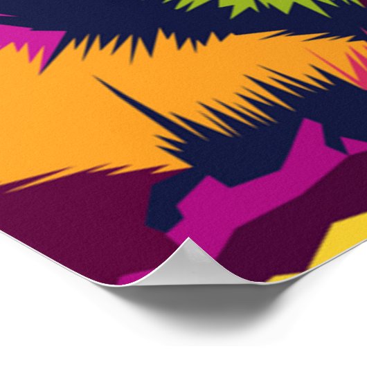 Poster Rainbow Cheetah (Coin)