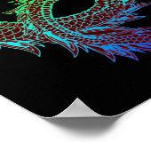 Poster Rainbow Dragon (Coin)