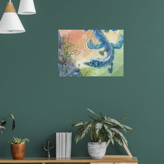 Poster Rainbow Dragon Art (Salon 1)