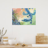 Poster Rainbow Dragon Art (Cuisine)