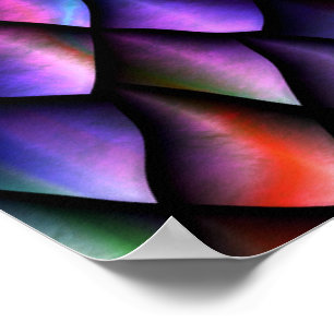 Poster Rainbow Dragon Scales