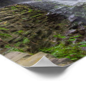 Poster Rainbow Falls & cascade, Watkins Glen, New York (Coin)