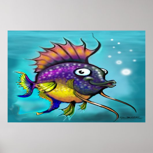Poster Rainbow Fish (Devant)