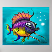 Poster Rainbow Fish (Devant)