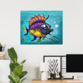 Poster Rainbow Fish (Bureau à domicile)
