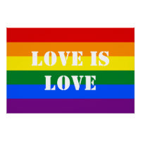 Rainbow Flag Gay pride LGBTQ L'amour est amour