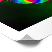 Poster Rainbow Frequency 7 (Coin)