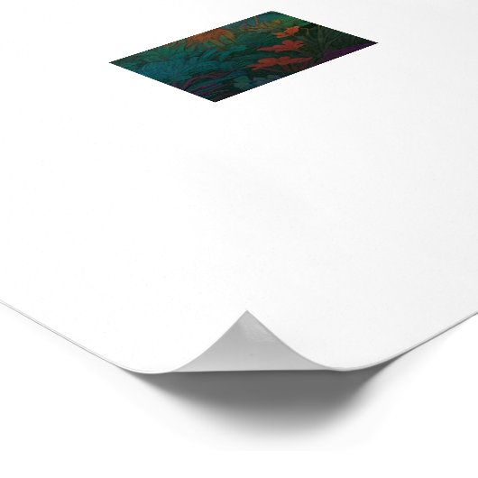 Poster Rainbow Frog Art (Coin)