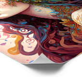 Poster Rainbow Goddess Imaginaire Art (Coin)